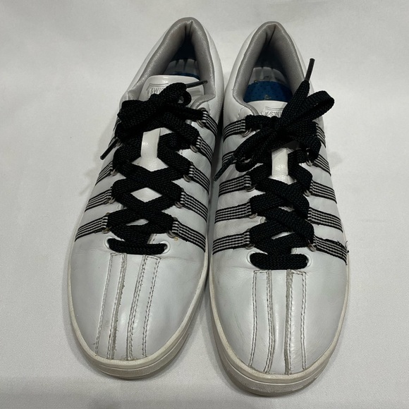 Women’s size 8 K Swiss classic white fashion sneakers shoes excellent condition - Picture 5 of 12